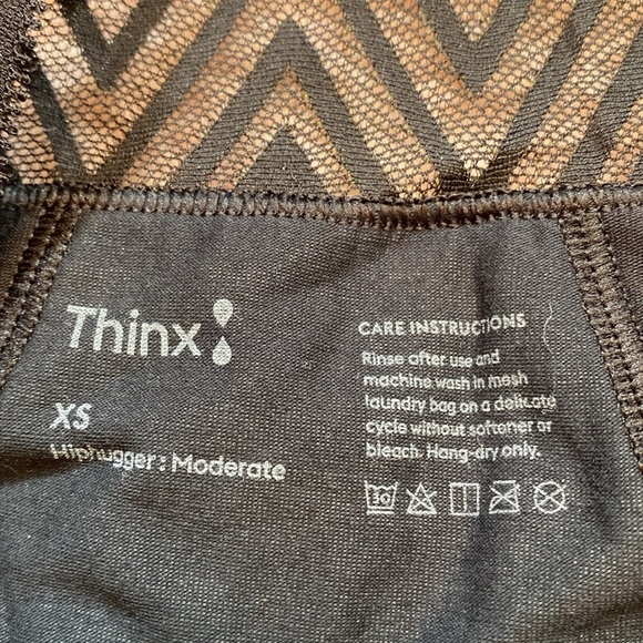 NWT THINX Hiphugger Moderate Period Menstrual Underware sz XS - Picture 7 of 8